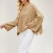 Aria Basics Aria Basics 2025 New Autumn Winter Cross-Border Women's Clothing Europe And America Hot Sale Round Neck Short Twist Loose_ecoleips.com