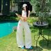 2026 Summer | American-style Patchwork Polka Dot Design Niche Trendy Brand Lazy Curved Blade Casual Pants_ecoleips.com