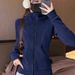 Women's Clothing Slim Fit Plus Velvet Inner Wear Yoga Wear Polar Fleece Jacket Women New Autumn And Winter Fleece Sweatshirt Sports Top_ecoleips.com