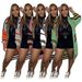Large Size Women's Casual Striped Cardigan Long Hand Knitted Mid-length Polyester Jacket Spring/Autumn_ecoleips.com