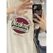 Plus Size Cotton Drop Shoulder Short T-Shirt For Women Summer Design Sense Niche Korean American Style Loose Half Sleeve_ecoleips.com