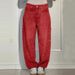 Women's Casual Loose Straight Jeans - European & American Style High Waisted Trousers_ecoleips.com