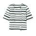 INS Fashion Casual Round Neck Striped Slim Fit Short Sleeve Top And Skirt Set For Women 2025 New Style_ecoleips.com