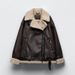 Aria Basics PB&ZA Autumn And Winter New Women's Clothing Belt Fleece Lining Double-sided Long Jacket Coat For Women8073264 700_ecoleips.com