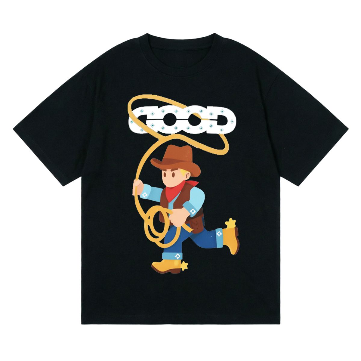 GOODBRAND Women's Summer Tee. Cool, Comfy, Graphic Print. Soft Heavyweight Cotton, Relaxed Fit, Breathes All Day Long, Keeps You Fresh_ecoleips.com