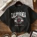 Factory Direct Sales Short Sleeve 200g Heavyweight Printed Pure Cotton Round Neck Loose T-Shirt In Stock_ecoleips.com
