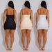 Sexy Pearl-Embellished Sequin Slip Dress – Strapless V-Neck Bodycon Mini Dress (S-XXL, Black/White/Ivory, Party & Evening Glamour)_ecoleips.com