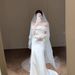 off the Shoulder Satin Wedding Dress 2026 Simple Elegance Understated Luxury Forest Inspired Slimming Train Gown Perfect for Going out Morning Robe Style Spring Style_ecoleips.com
