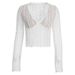 Sexy V Neck Sheer Panel Lace Trim Flared Sleeve Slimming Long Sleeve Dress Women Casual Elegant Inner Wear Bodycon Dress_ecoleips.com