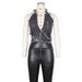 Women’s Clothing sexy ladies tops hot girls heavy washed denim vest_ecoleips.com
