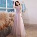 Women's Clothing Pink Evening Gown For Women Elegant Luxurious Autumn/Spring Style For Banquets Bridesmaids Engagements Birthdays Events_ecoleips.com