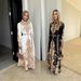 Elegant Printed Wrap Waist Dress With High Neck & Lantern Sleeves – Flowy Maxi Dress For Women_ecoleips.com
