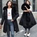 Winter Jacket 2023 New Women Parka Clothes Long Coat Wool Liner Hooded Jacket Fur Collar Thick Warm Snow Wear Padded Parka 6XL_ecoleips.com