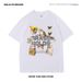 women's High-quality Round-neck Pullover Short-sleeved T-shirt_ecoleips.com