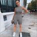 Women's Clothing Autumn Street Style Women's Polyester Jumpsuit Thick Casual Pants For Formal & Casual For Women_ecoleips.com