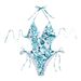 Women's Clothing One Piece Swimsuit For Women Sexy Lace-Up Bikini European American Style Printed_ecoleips.com