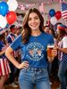USA 250 Anniversary Shirts Womens 4th Of July Tshirts 1776 2026 American 250th Birthday Patriotic Tee Tops_ecoleips.com