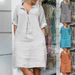 2026 European And American Cross-Border New Clothing Casual V-Neck Discounted Long-Sleeve Solid Color Multi-Color_ecoleips.com
