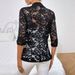 Elegant Solid Color Women's Blazer Fashion Lace Trimmed Outerwear for Spring 2026 Cross Border Trade_ecoleips.com
