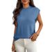 Summer Women's Solid Color Commuter Pullover Sweater Knitwear_ecoleips.com