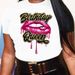 Summer European And American Cross-border Foreign Trade Wholesale T-shirts, Round-neck Casual Plus-size Loose_ecoleips.com