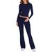 Voya Voya Diyun European And American Women's Clothing Cross-Border 2026 Spring/Summer Foreign Trade Casual Solid Color_ecoleips.com