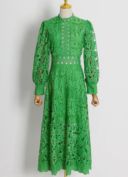 Women's Clothing Autumn Celebrity Style Lantern Sleeve Long Sleeve Splicing Shirt + A line Skirt Suit Dress Women_ecoleips.com