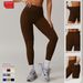 Women's Clothing Breathable Cloud Like High Waist Butt Lifting Yoga Pants With External Pockets_ecoleips.com
