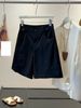 White High Waisted Wide Leg Casual Shorts For Women Loose Fit Slimming Stretchy Style Versatile Straight Leg Pants New Summer_ecoleips.com