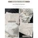 Women's White Wide Leg Pants High Waisted Drawstring Flowy Casual Distressed Rhinestones Thin Straight Summer Style_ecoleips.com