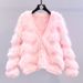 Women's Soft Fleece Cardigan – Cozy V-Neck Knit Sweater For Autumn & Winter_ecoleips.com