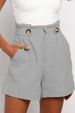 Women's Clothing Summer Solid Color High Waist Ruffle Loose Straight Pants_ecoleips.com