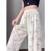 New Trendy Summer Digital Print Straight Leg Trousers Chinese Style Casual for Women And Men Instagram Look Sportswear_ecoleips.com