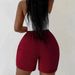 Women's Clothing Spring New Solid Color Casual Drawstring Shorts_ecoleips.com