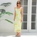 2025 New European American Foreign Trade Women's Fashion Sexy Sweet And Spicy Style Off-Shoulder Mesh Printed Long Strap_ecoleips.com