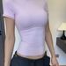 ng2510292 Skims-style 2025 Summer Women's Short-sleeve T-shirt With A Fitted Waist, Slim-fit, Skin-tight To, Slimming Hot Girl_ecoleips.com