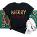 European And American Cross-border Foreign Trade Wholesale Clothing Christmas-themed Round-neck Plus-size Short-sleeve_ecoleips.com