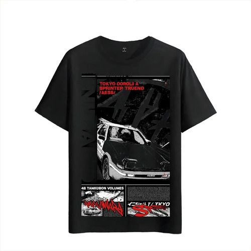 Women's T-Shirts Tshirt Muscle Freaks Car Drift Estilo Deportivo Initial_ecoleips.com