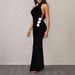 2025 Spring And Summer New One Step Skirt Seaside Sexy Waist Floating Tight Dress_ecoleips.com