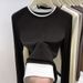 Autumn/Winter Top: European-Made Fabric With Thermal Properties; Features A Warm Design With Contrasting Colors And A Fa_ecoleips.com