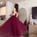 Women's Sexy Halter Backless Deep V Neck Dress European American Style Full Skirt Independent Website_ecoleips.com
