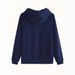 Trendy Fleece-Lined Hoodie & Jogger Set For Women - Casual Streetwear With Print Design_ecoleips.com