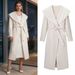 Elegant Women's Wool Coat With Belt, Notched Lapel & Long Sleeves – Classic Fall & Winter Trench Coat For Stylish Outfits_ecoleips.com
