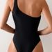 Women's Sexy One Shoulder Cutout Swimsuit Slim Fit Backless Bathing Suit For Beach Vacation Swimming_ecoleips.com
