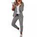 New Plaid Casual Suit Suit For Women_ecoleips.com