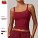 Women's Clothing Tight Yoga Vest Quick Drying Fitness Clothes Outdoor Wear All Match Running Beautiful Back Sports Underwear 8933_ecoleips.com