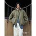 girl Girl Fashionable Comfortable Loose Short Warm Fur Cotton Jacket With Unique Design Stand Collar Windproof Coat 02300_ecoleips.com