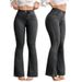 High-Waisted Stretch Slim Fit Flared Jeans for Women Hip Lifting Slightly Flared Pants Ready Stock New Arrivals_ecoleips.com