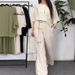 Women's Clothing Fashion Casual Loose Short Sleeved Suit_ecoleips.com