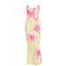Sexy Fashion Printed Suspender V Neck Backless Slimming Bodycon Dress Casual Summer Party Beach Vacation Women Slip Dress_ecoleips.com